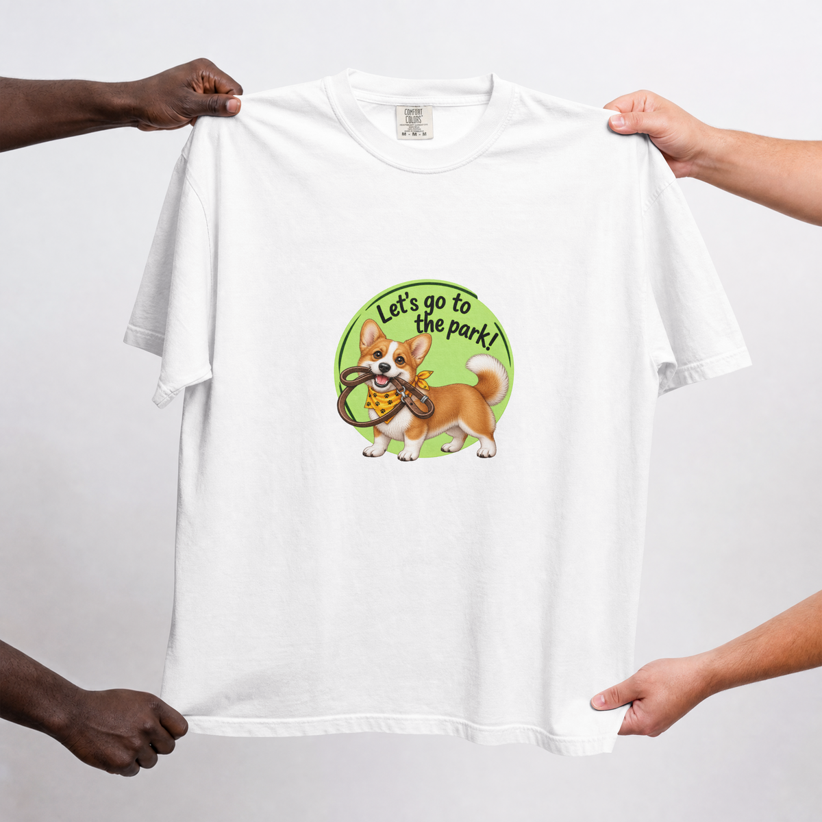Let’s Go to the Park! – Corgi Adventure - Unisex T-Shirt
