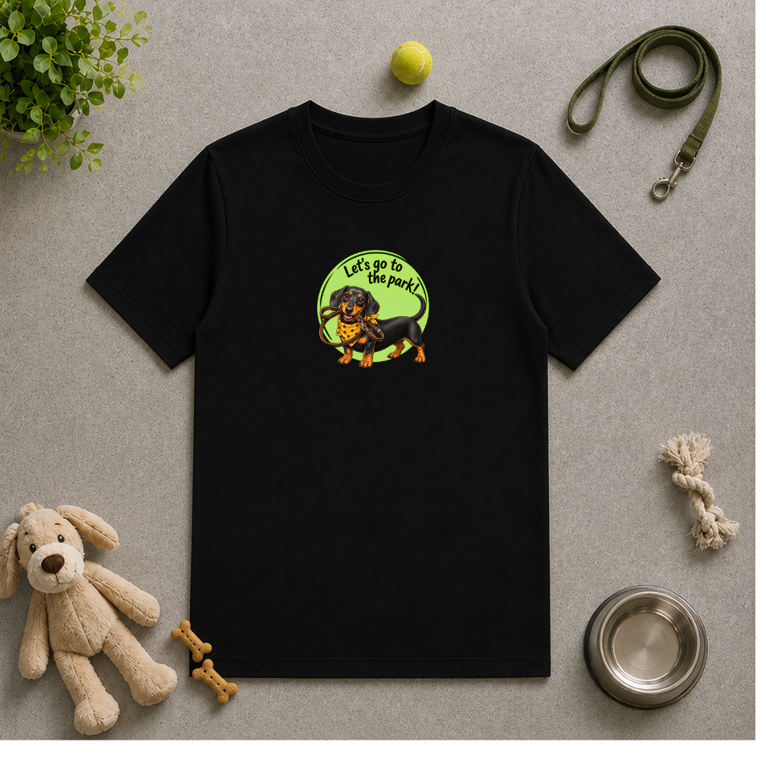 Let’s Go to the Park! – Dachshund Adventure - Unisex T‑Shirt