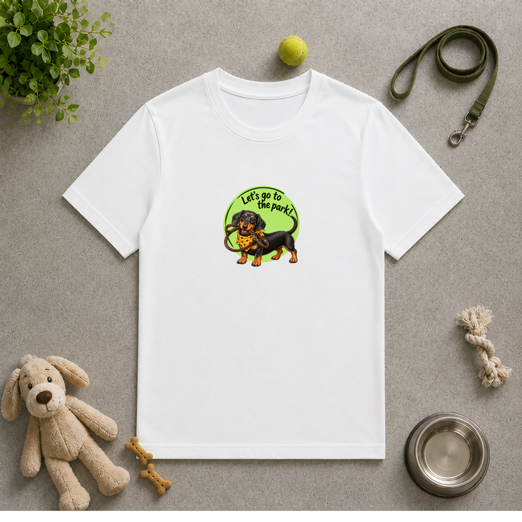 Let’s Go to the Park! – Dachshund Adventure - Unisex T‑Shirt