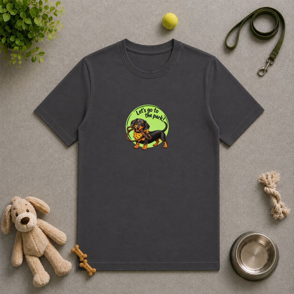 Let’s Go to the Park! – Dachshund Adventure - Unisex T‑Shirt