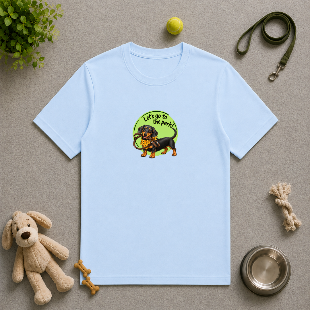 Let’s Go to the Park! – Dachshund Adventure - Unisex T‑Shirt