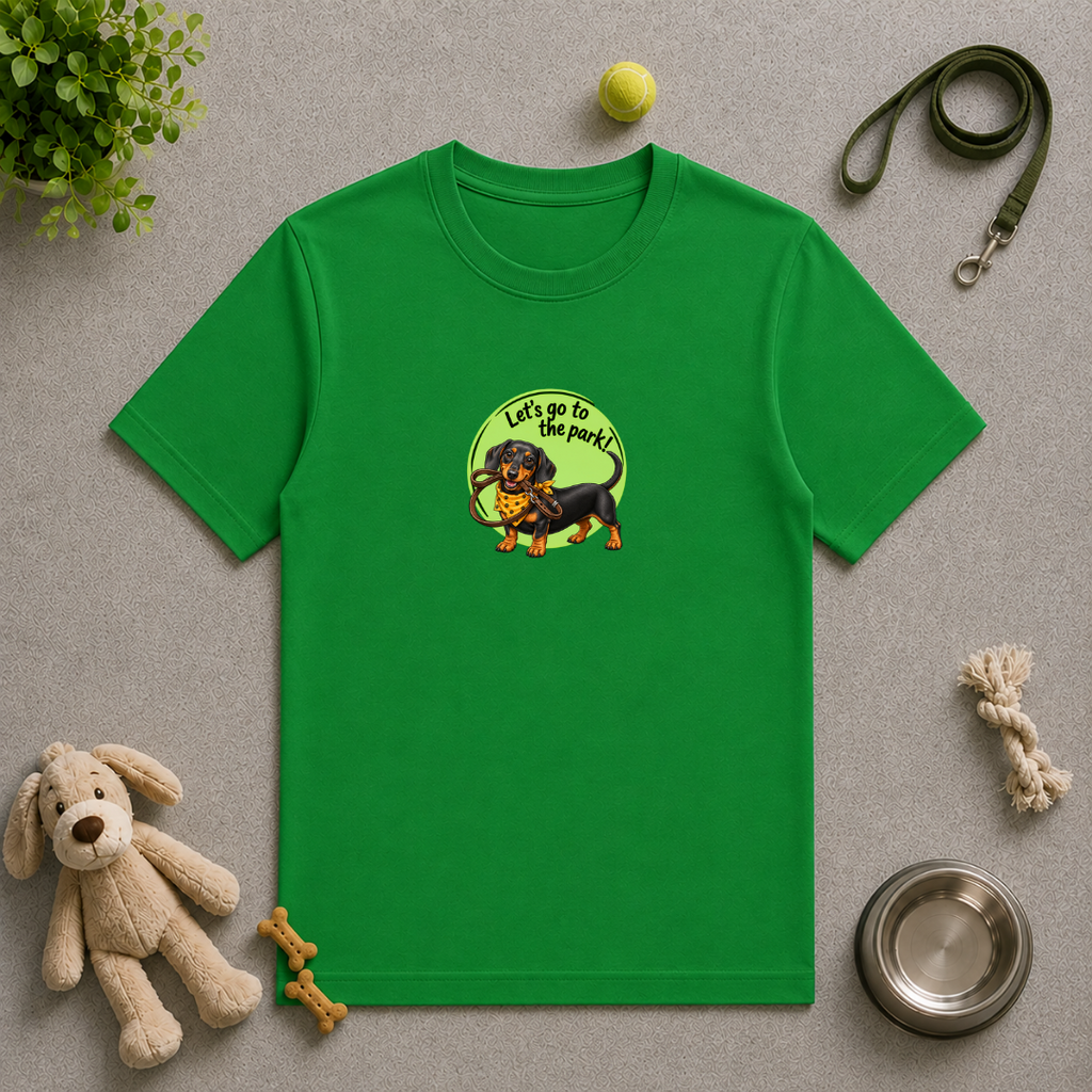 Let’s Go to the Park! – Dachshund Adventure - Unisex T‑Shirt