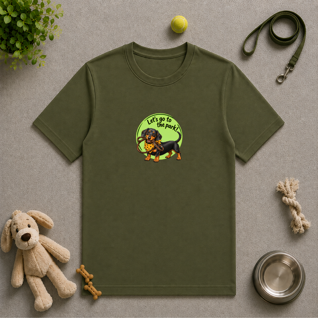 Let’s Go to the Park! – Dachshund Adventure - Unisex T‑Shirt