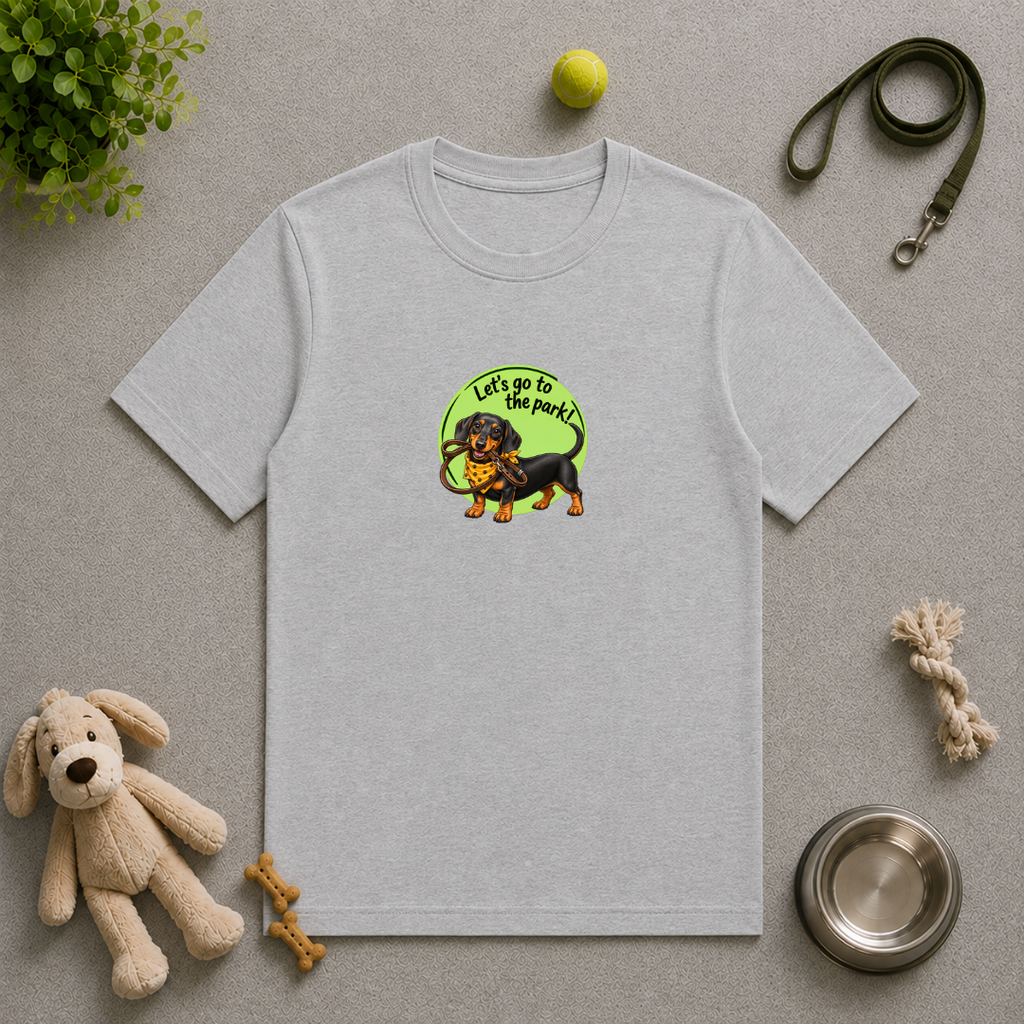 Let’s Go to the Park! – Dachshund Adventure - Unisex T‑Shirt