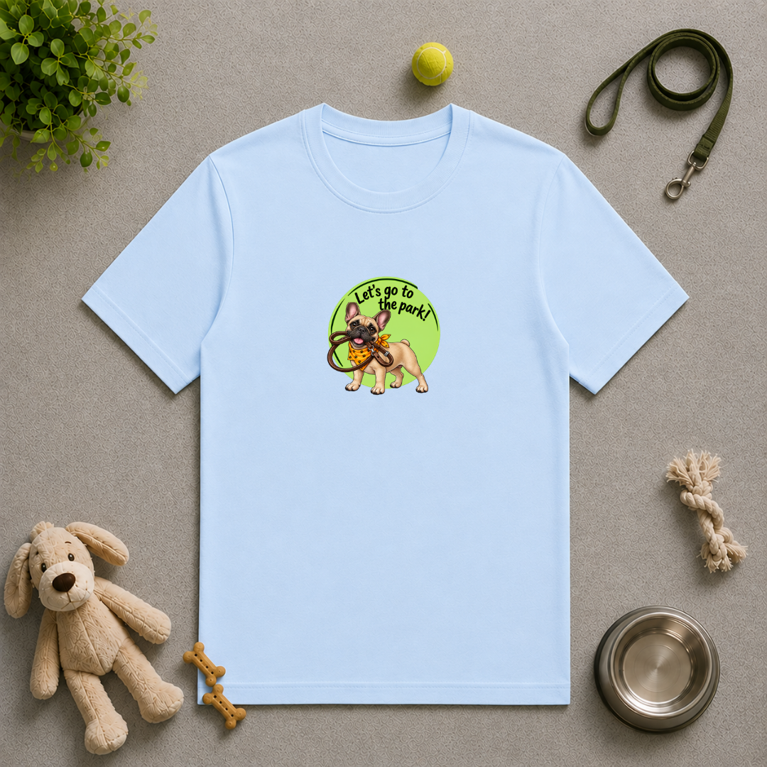 Let’s Go to the Park! – French Bulldog Adventure - Unisex T-Shirt