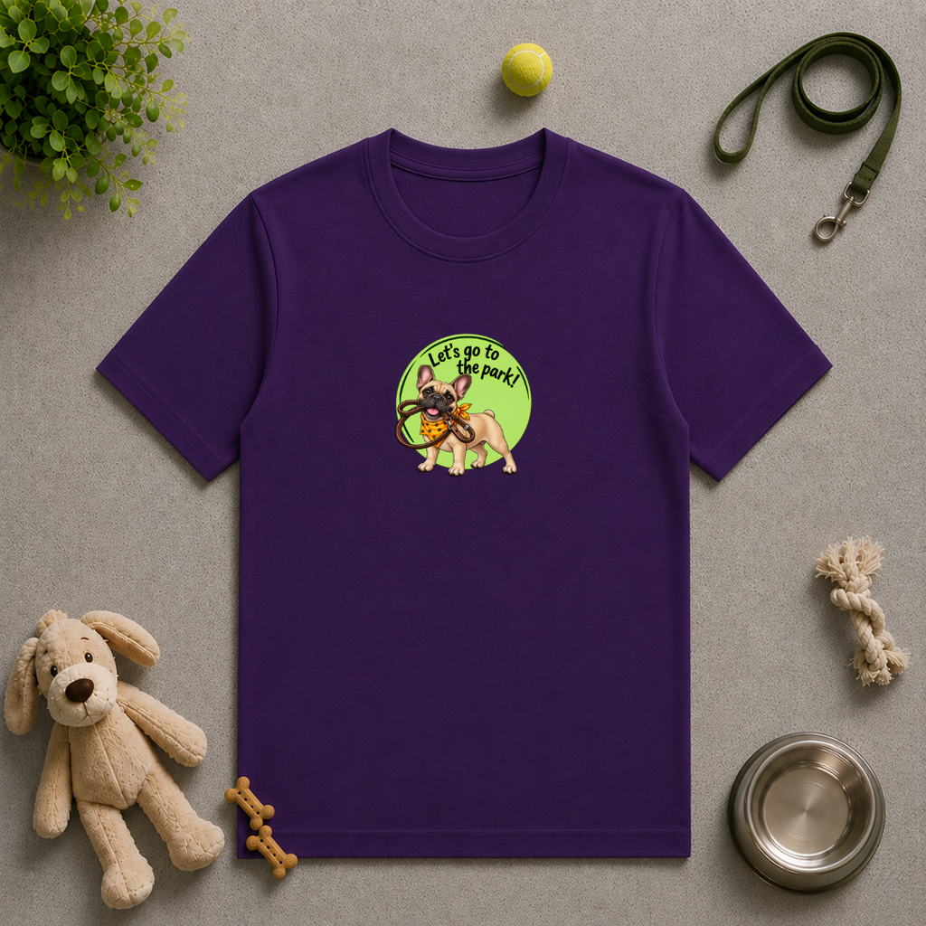 Let’s Go to the Park! – French Bulldog Adventure - Unisex T-Shirt