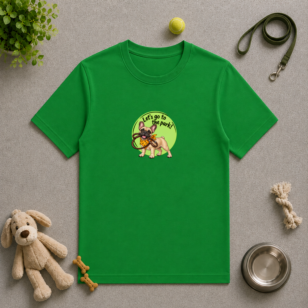Let’s Go to the Park! – French Bulldog Adventure - Unisex T-Shirt