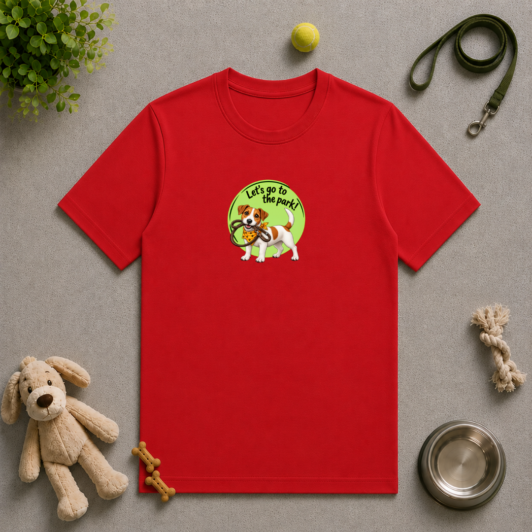 Let’s Go to the Park! – Jack Russell Adventure - Unisex T-Shirt