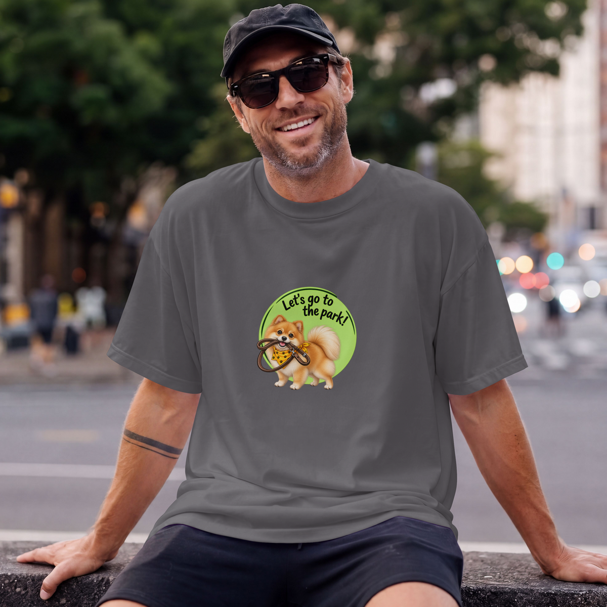 Let’s Go to the Park! – Shih Tzu Adventure - Unisex T‑Shirt