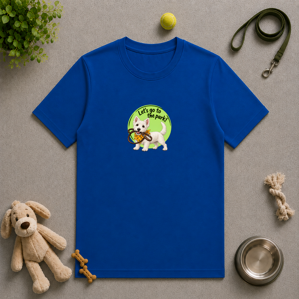 Let’s Go to the Park! – West Highland Terrier Adventure - Unisex T-Shirt