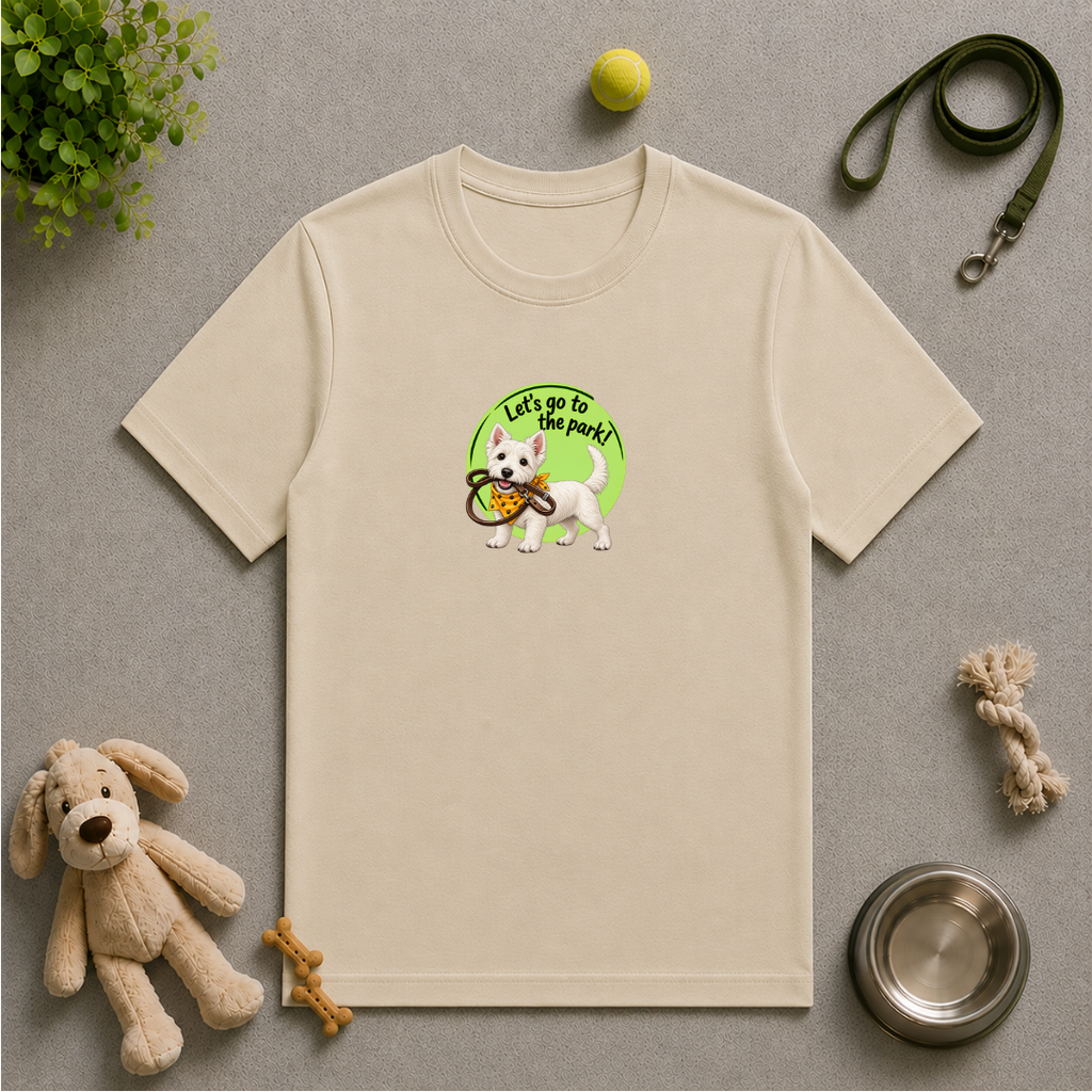 Let’s Go to the Park! – West Highland Terrier Adventure - Unisex T-Shirt