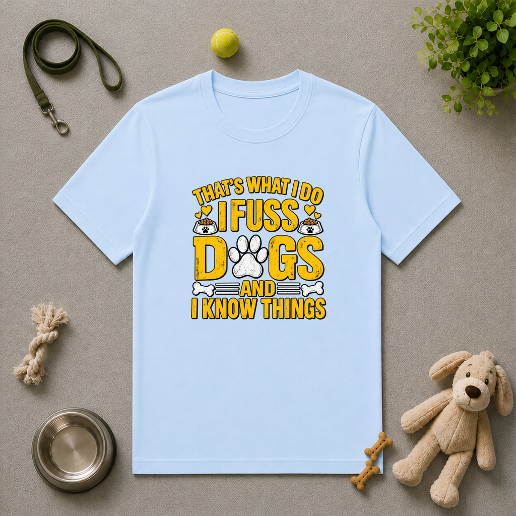 That’s What I Do – I Fuss Dogs & I Know Things - Unisex T-Shirt