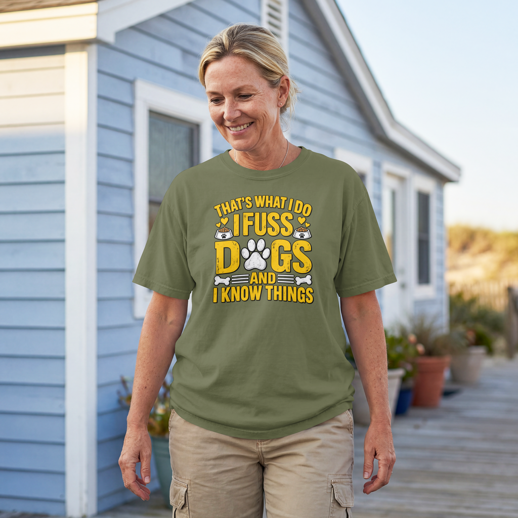 That’s What I Do – I Fuss Dogs & I Know Things - Unisex T-Shirt