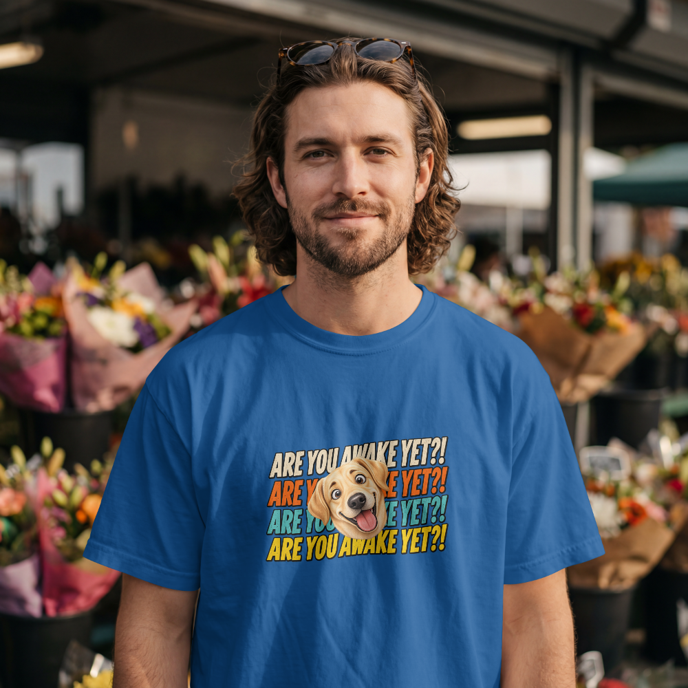 Are You Awake Yet?! - Labrador - Unisex T-Shirt