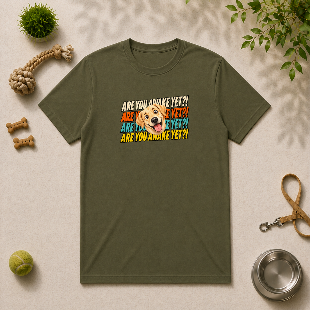 Are You Awake Yet?! - Labrador - Unisex T-Shirt