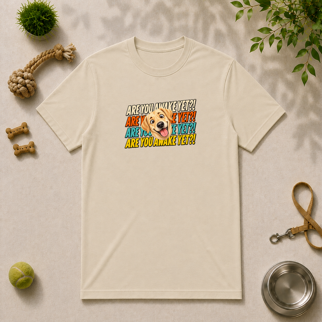 Are You Awake Yet?! - Labrador - Unisex T-Shirt