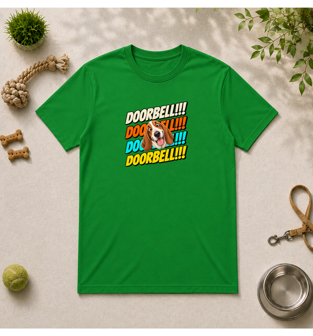 Doorbell!!! - Basset Hound - Unisex T-Shirt