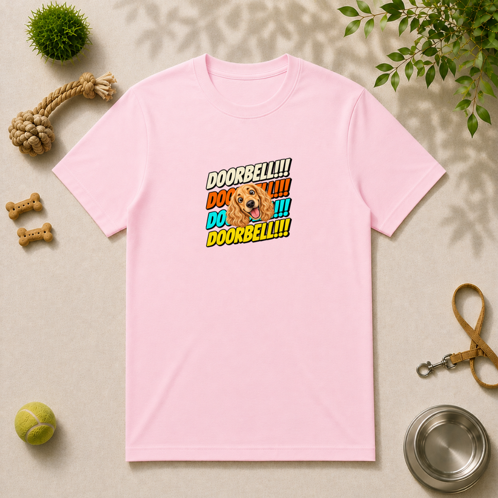 Doorbell!!! - Cocker Spaniel - Unisex T-Shirt