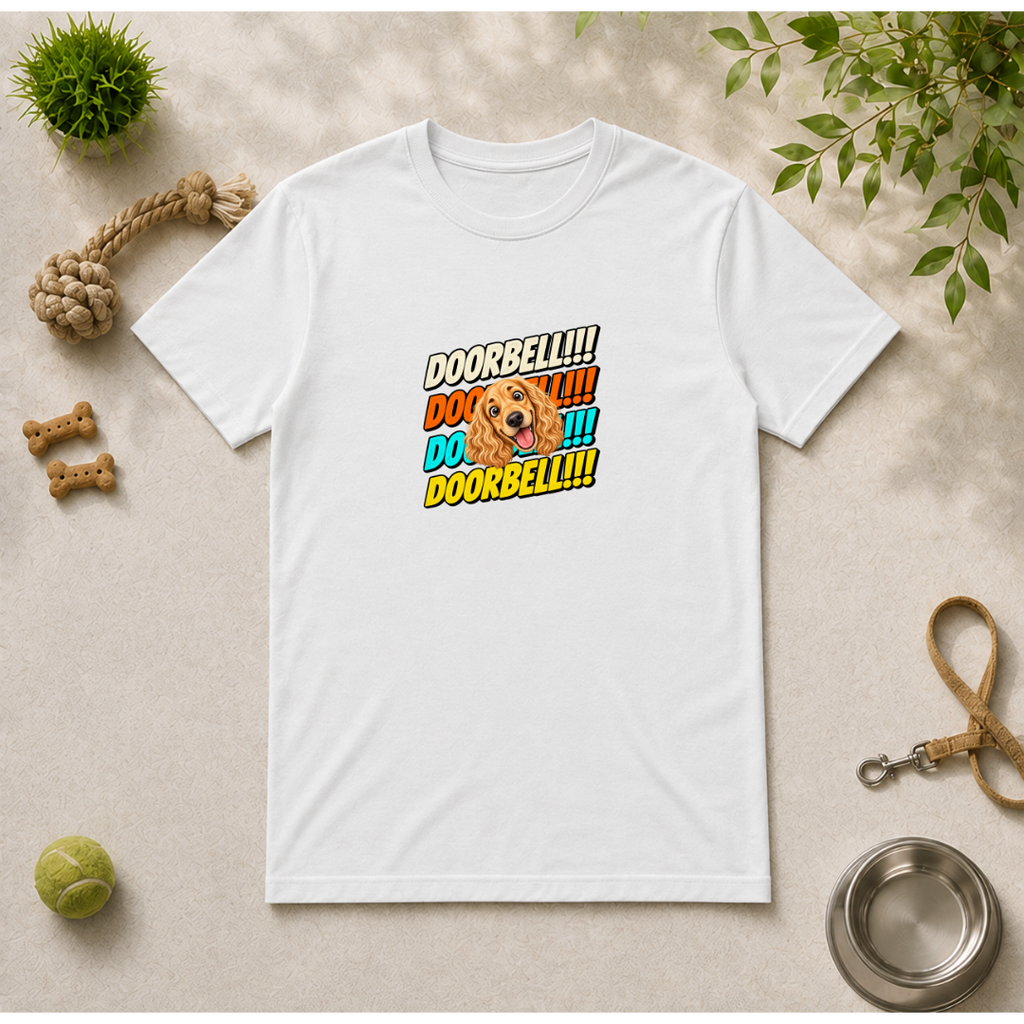 Doorbell!!! - Cocker Spaniel - Unisex T-Shirt