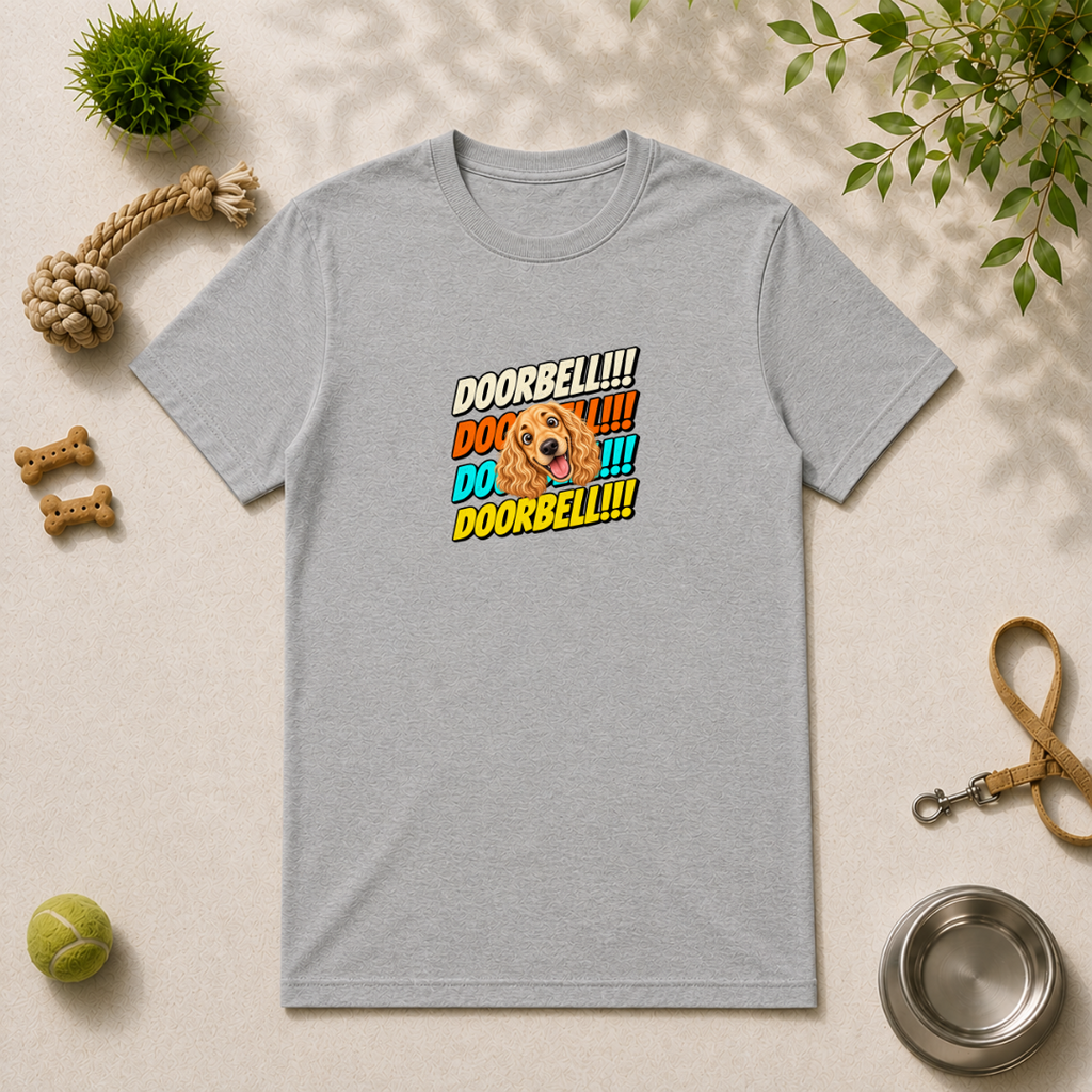 Doorbell!!! - Cocker Spaniel - Unisex T-Shirt