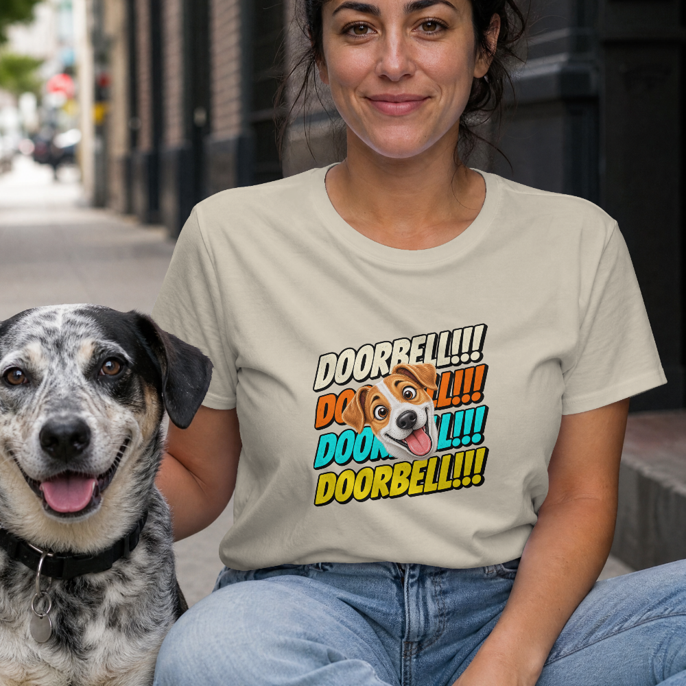 Doorbell!!! - Jack Russell - Unisex T-Shirt