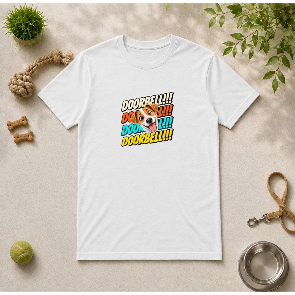 Doorbell!!! - Jack Russell - Unisex T-Shirt