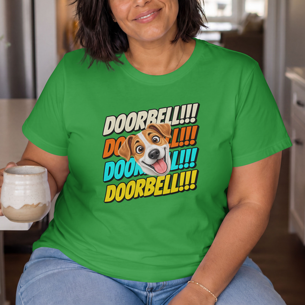 Doorbell!!! - Jack Russell - Unisex T-Shirt