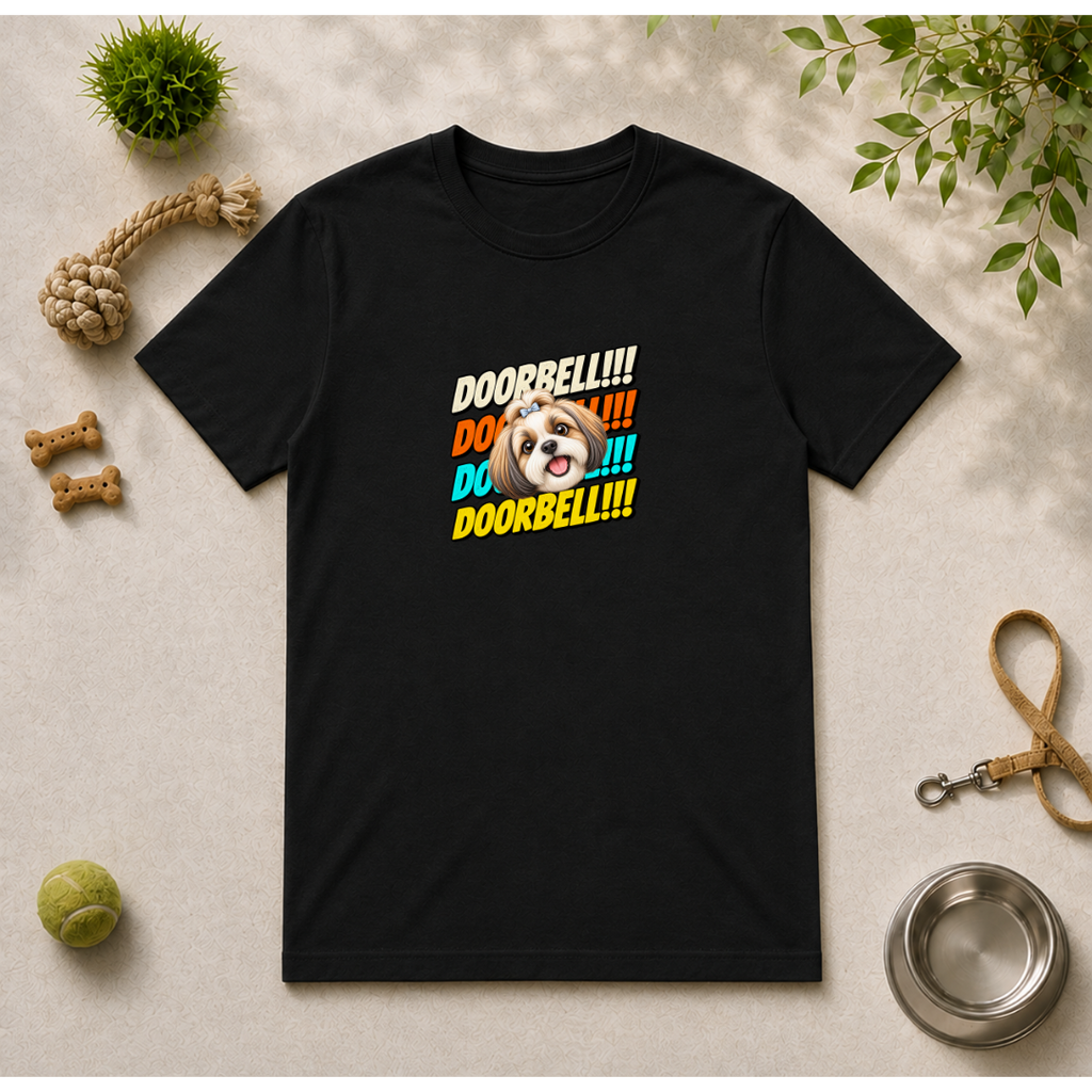 Doorbell!!! - Shih Tzu - Unisex T-Shirt