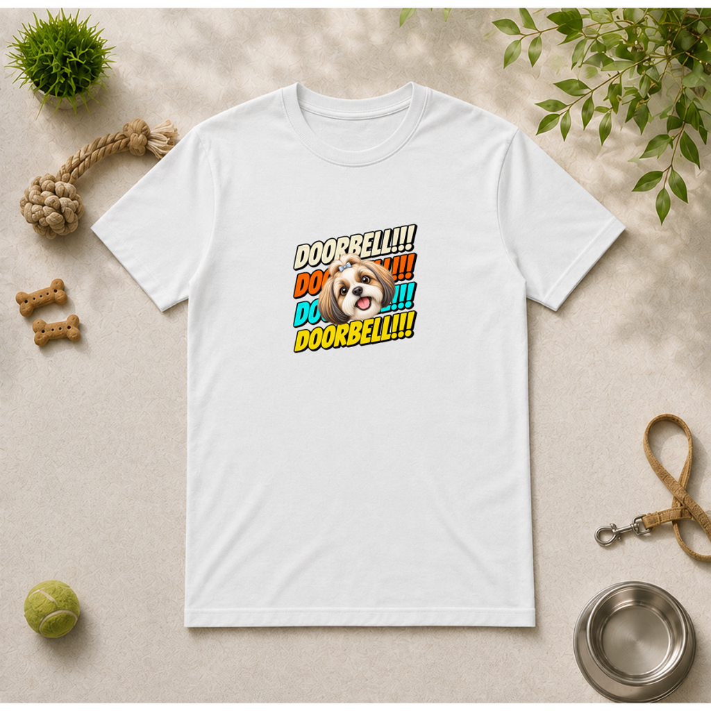 Doorbell!!! - Shih Tzu - Unisex T-Shirt