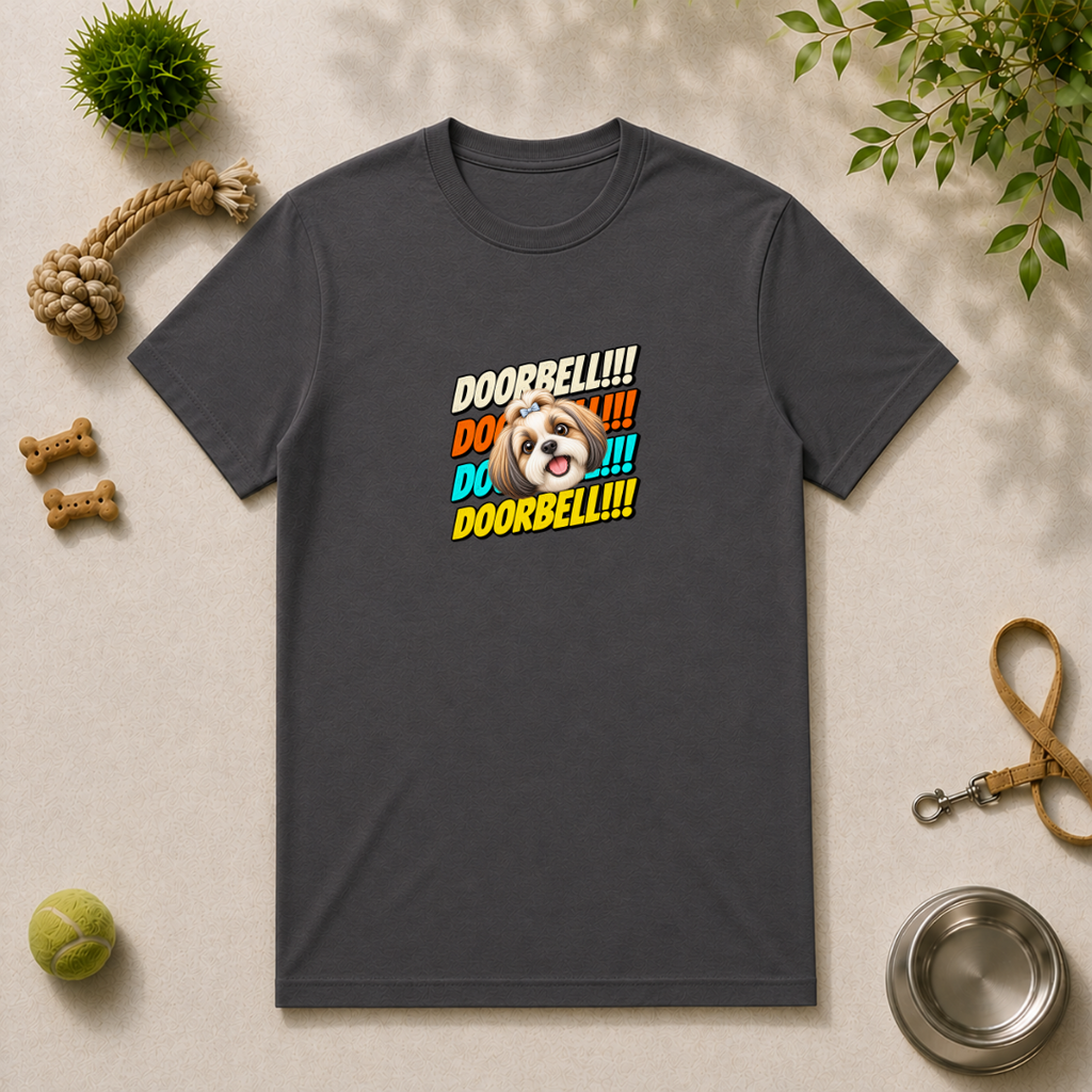 Doorbell!!! - Shih Tzu - Unisex T-Shirt
