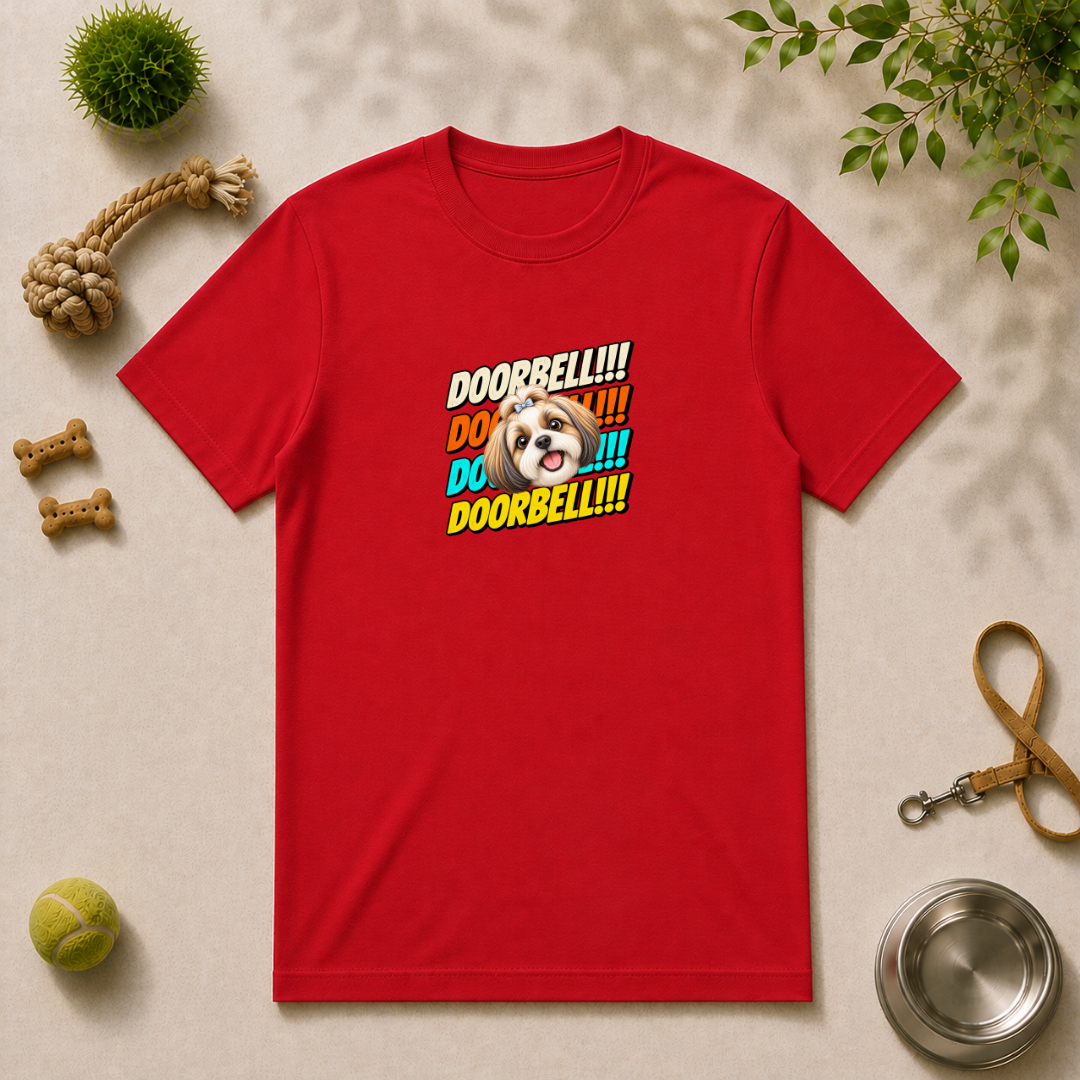 Doorbell!!! - Shih Tzu - Unisex T-Shirt
