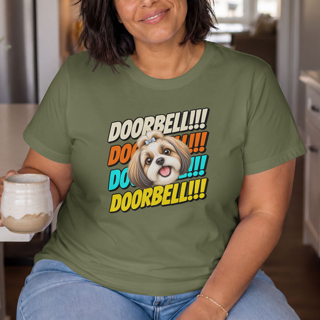 Doorbell!!! - Shih Tzu - Unisex T-Shirt