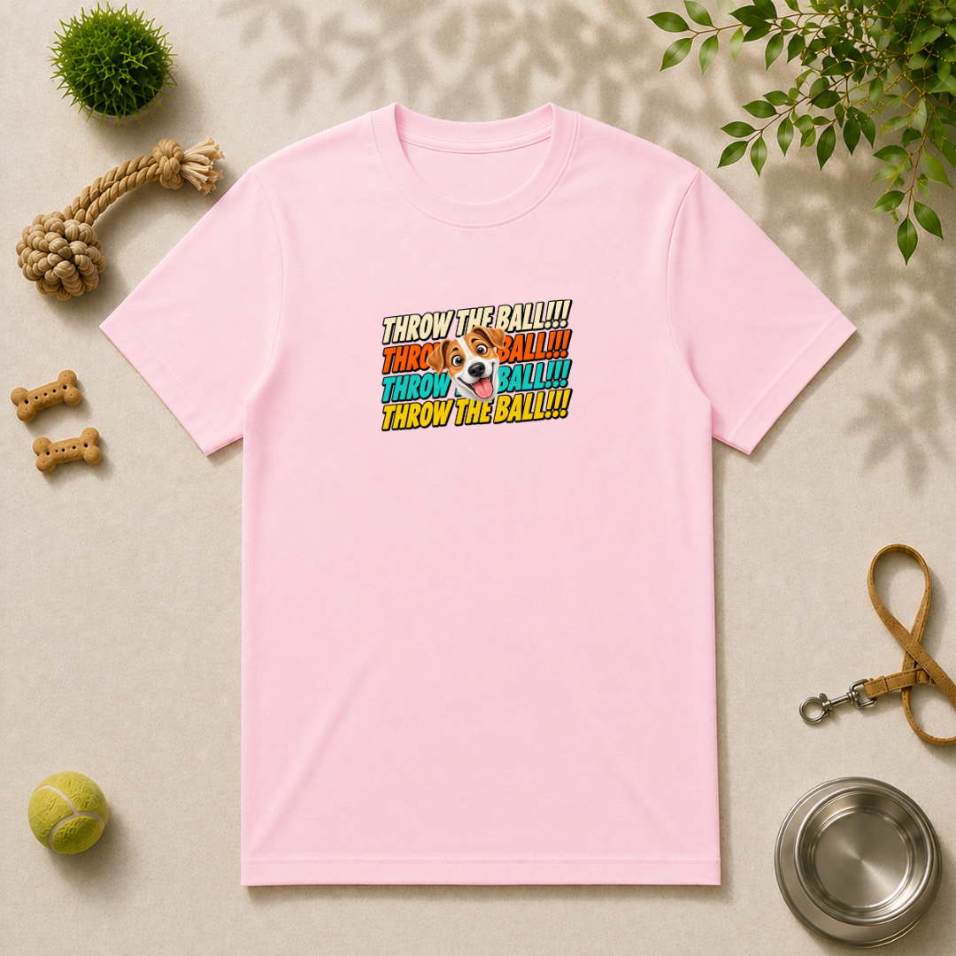Throw the Ball!!! - Jack Russell - Unisex T-Shirt