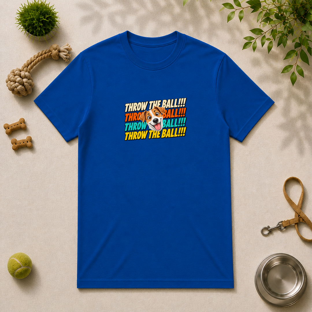Throw the Ball!!! - Jack Russell - Unisex T-Shirt