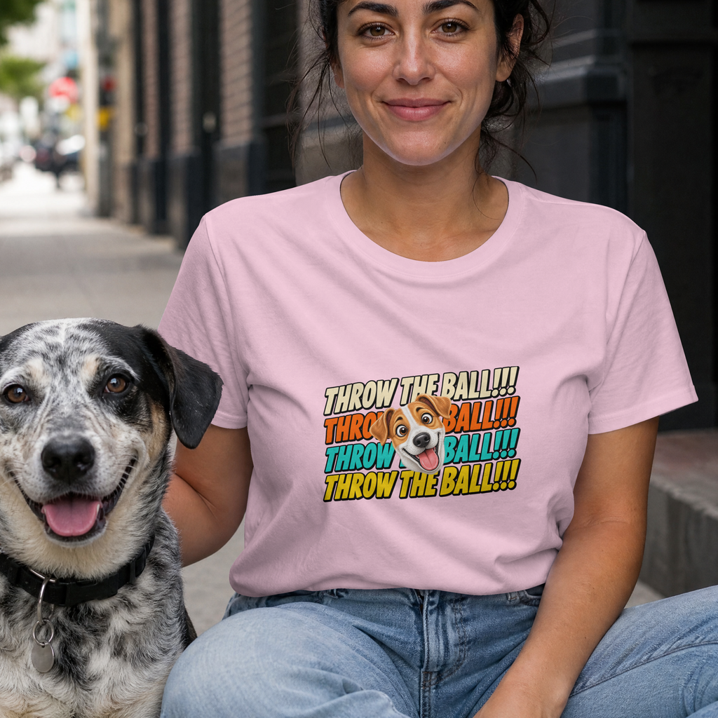 Throw the Ball!!! - Jack Russell - Unisex T-Shirt