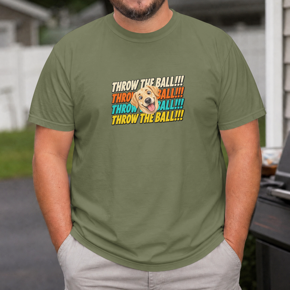 Throw the Ball!!! - Labrador - Unisex T-Shirt