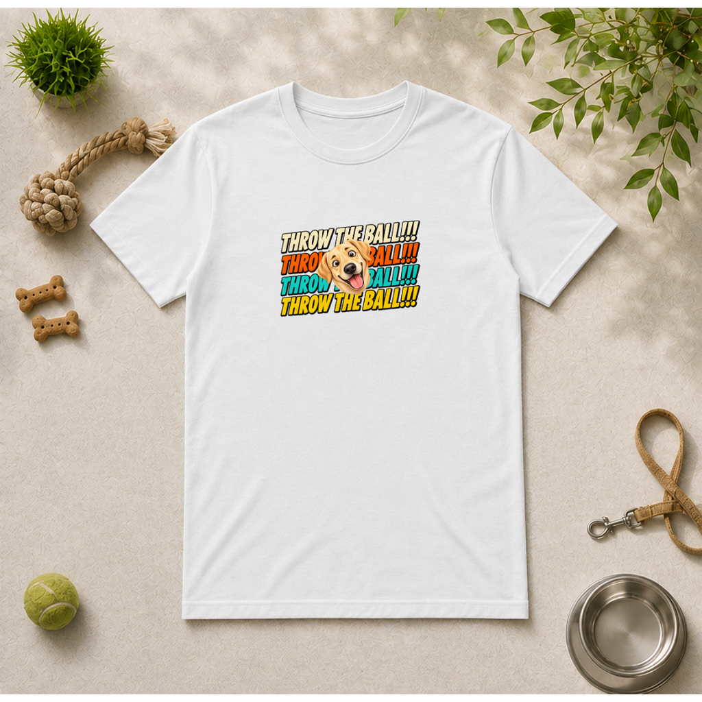 Throw the Ball!!! - Labrador - Unisex T-Shirt