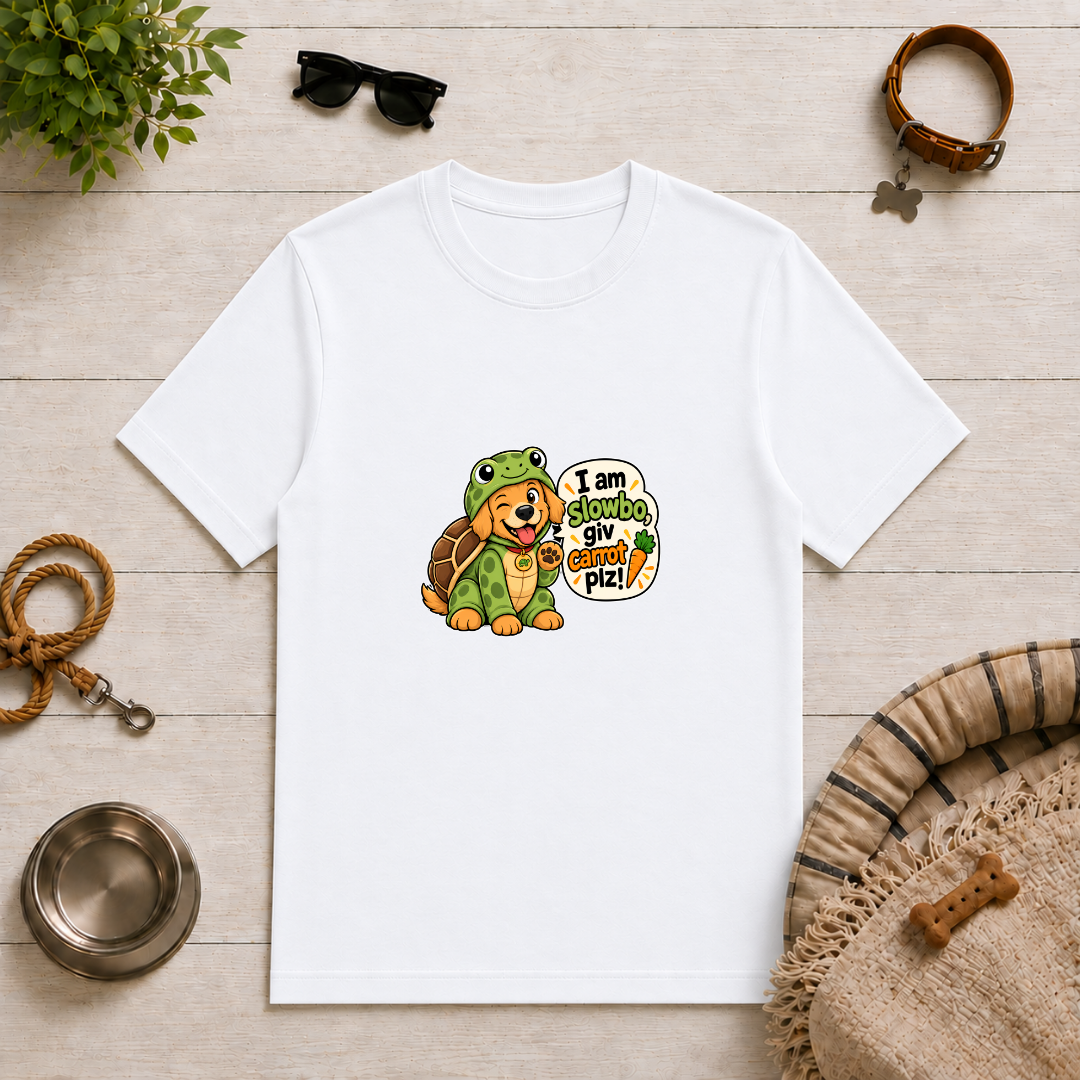 I Am Slowbo, Giv Carrot Plz! - Unisex T-Shirt
