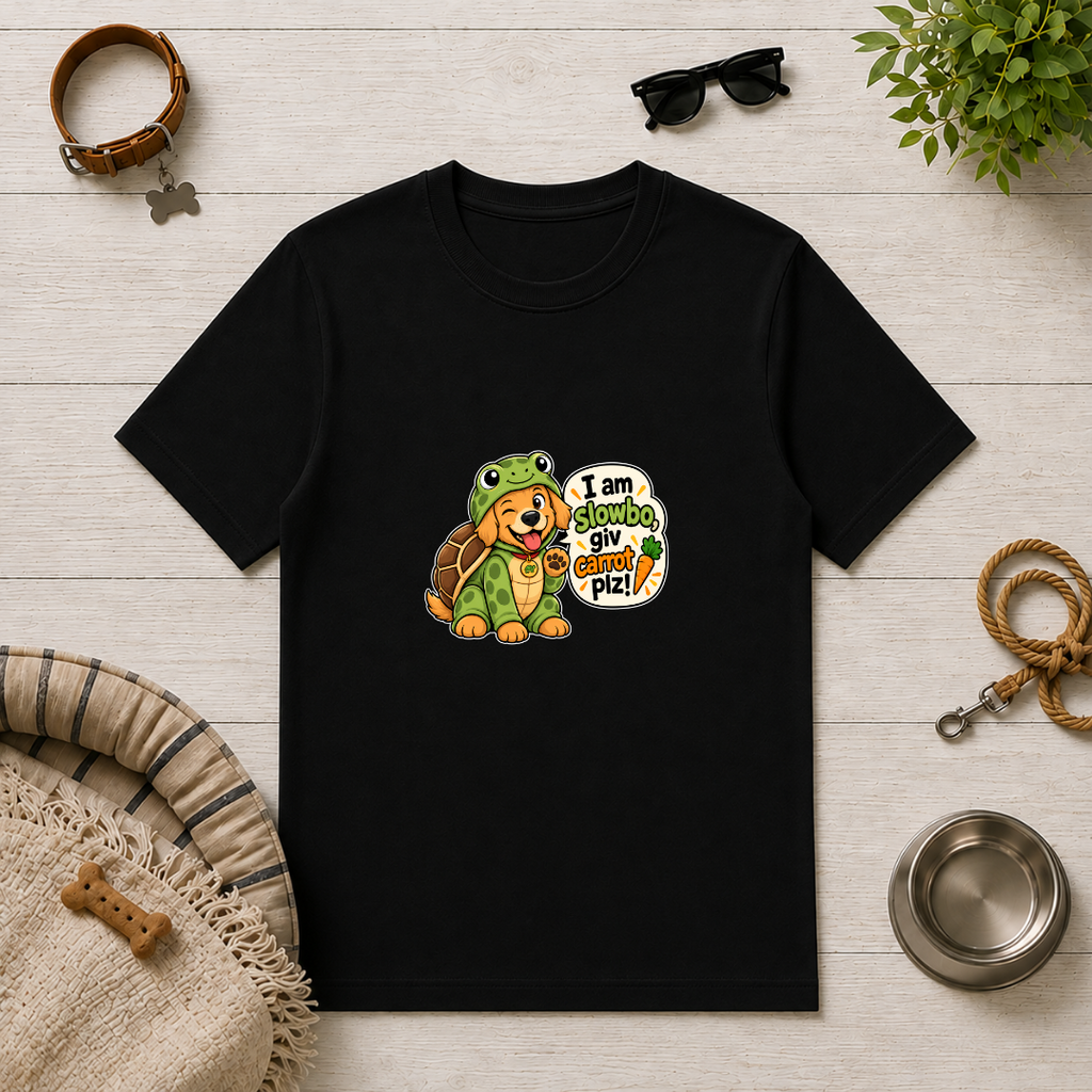 I Am Slowbo, Giv Carrot Plz! - Unisex T-Shirt