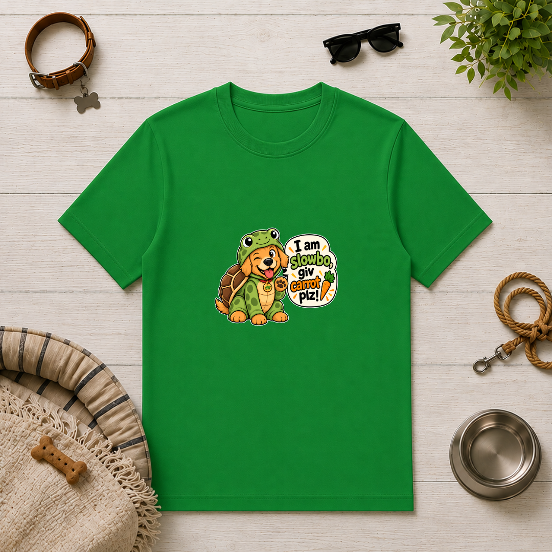 I Am Slowbo, Giv Carrot Plz! - Unisex T-Shirt