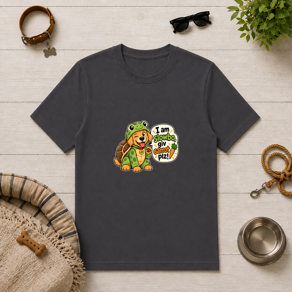 I Am Slowbo, Giv Carrot Plz! - Unisex T-Shirt