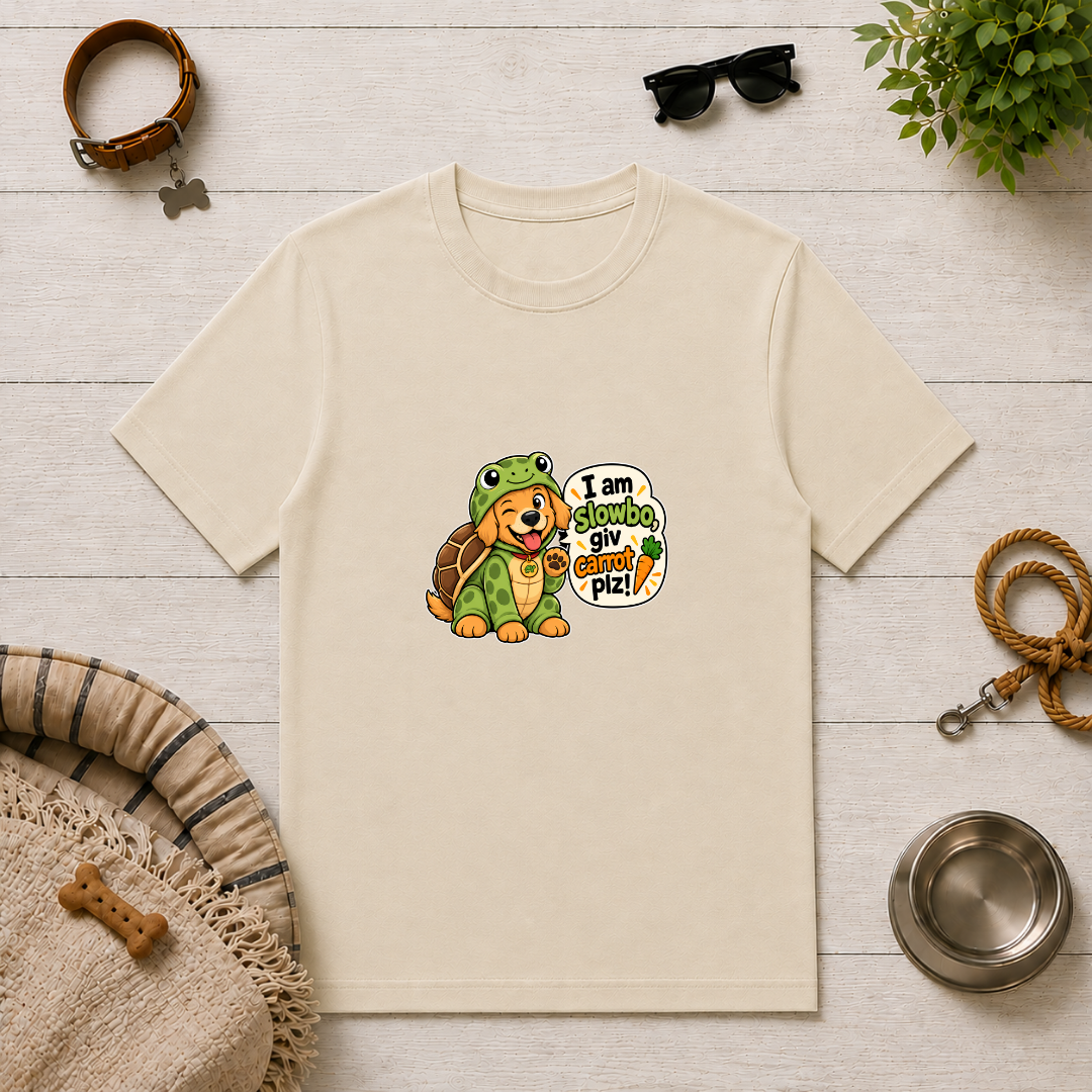 I Am Slowbo, Giv Carrot Plz! - Unisex T-Shirt