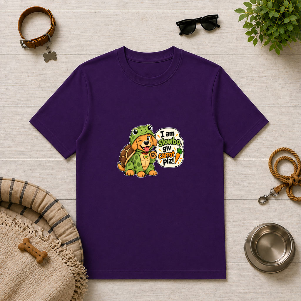 I Am Slowbo, Giv Carrot Plz! - Unisex T-Shirt