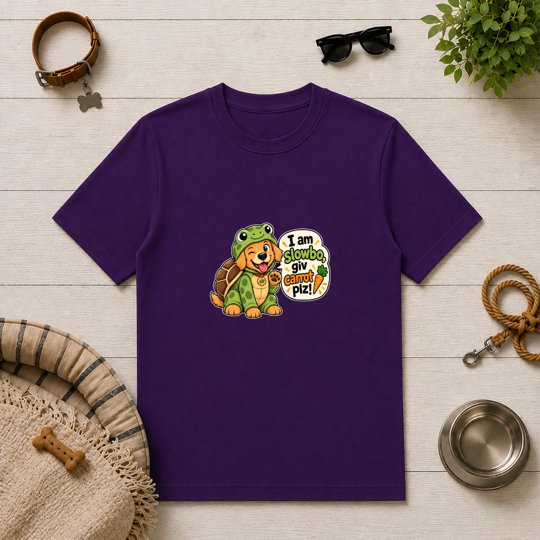 I Am Slowbo, Giv Carrot Plz! - Unisex T-Shirt