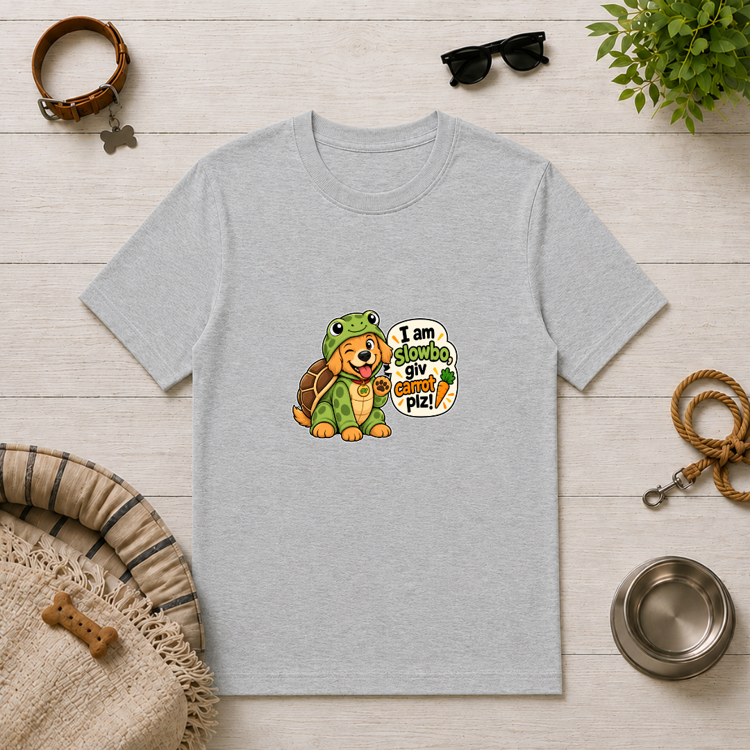 I Am Slowbo, Giv Carrot Plz! - Unisex T-Shirt
