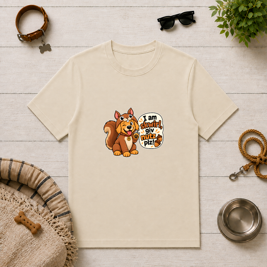 I Am Skwirl, Giv Nutz Plz! - Unisex T-Shirt