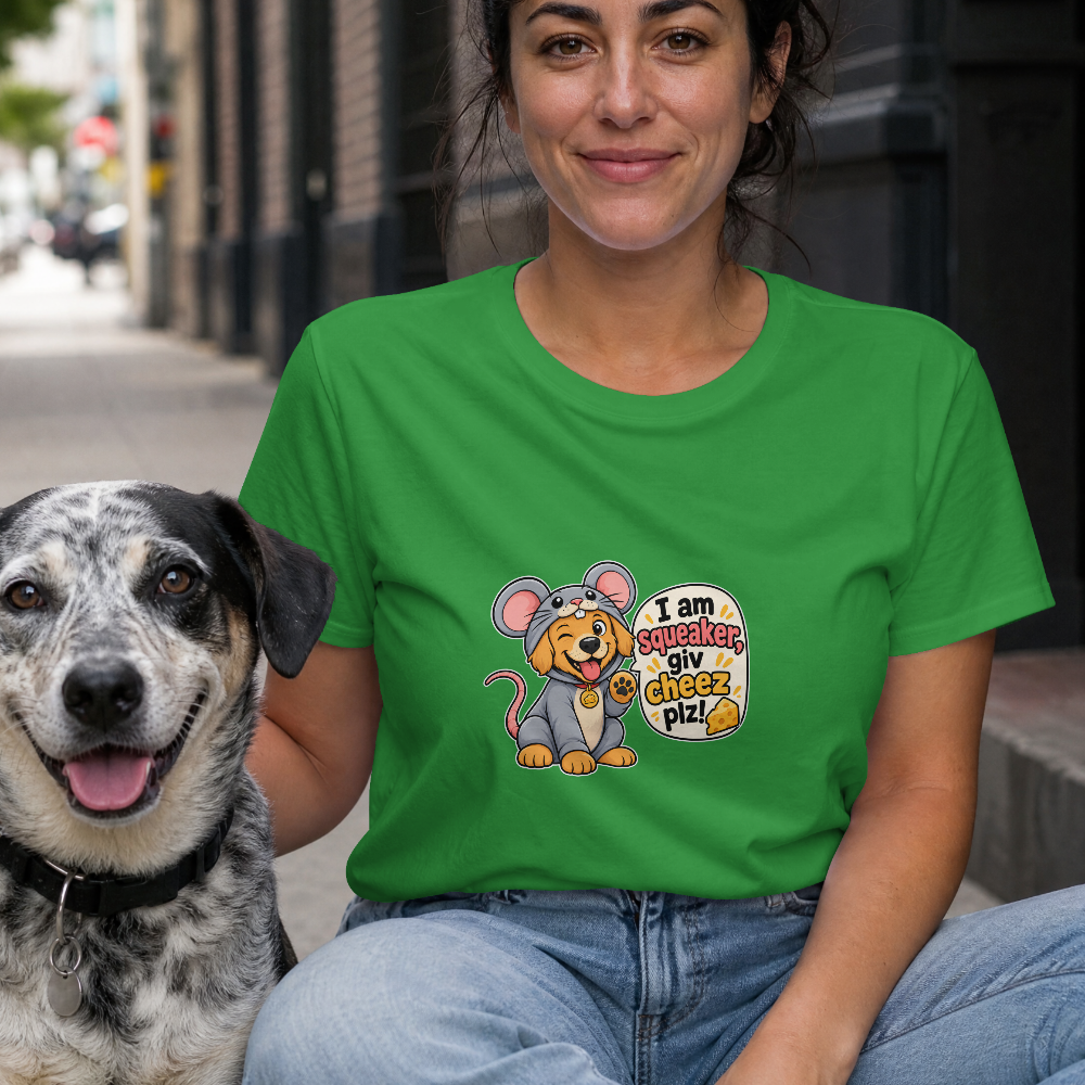 I Am Squeaker, Giv Cheez Plz! Unisex T-Shirt