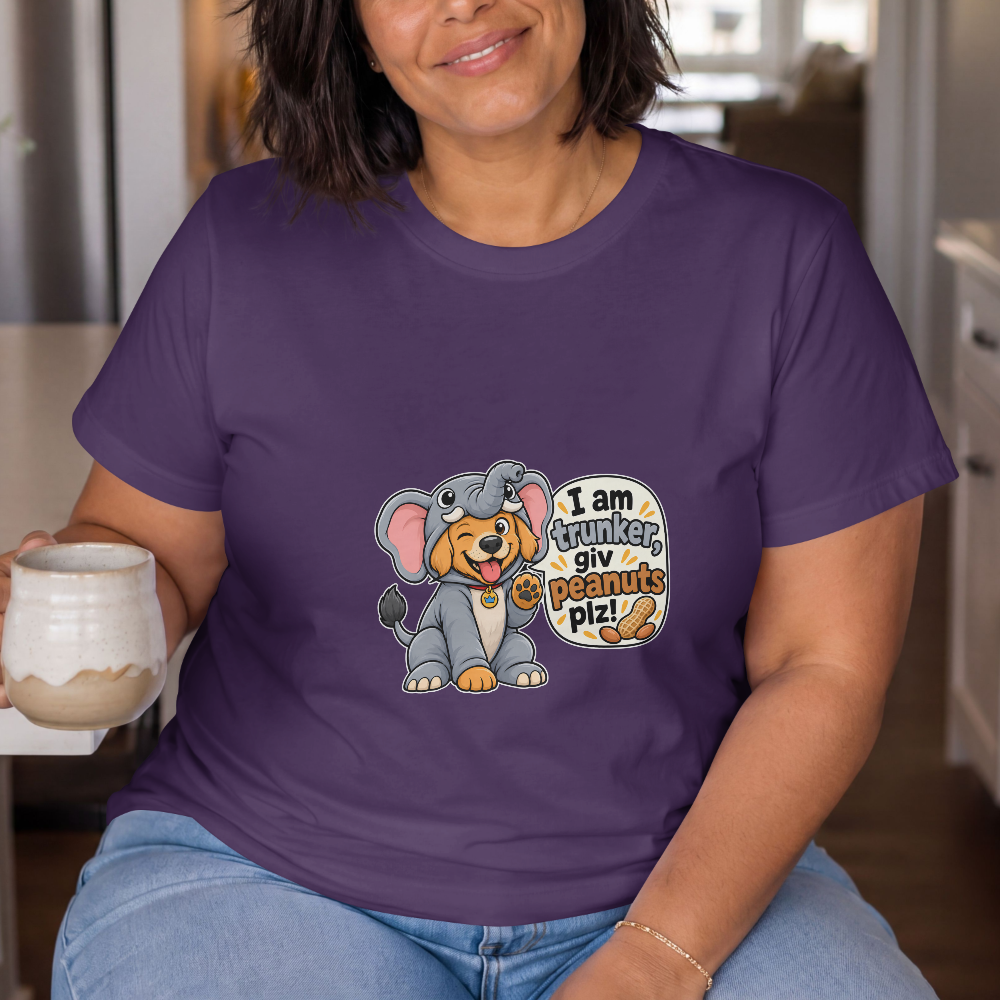 I Am Trunker, Giv Peanuts Plz! - Unisex T-Shirt