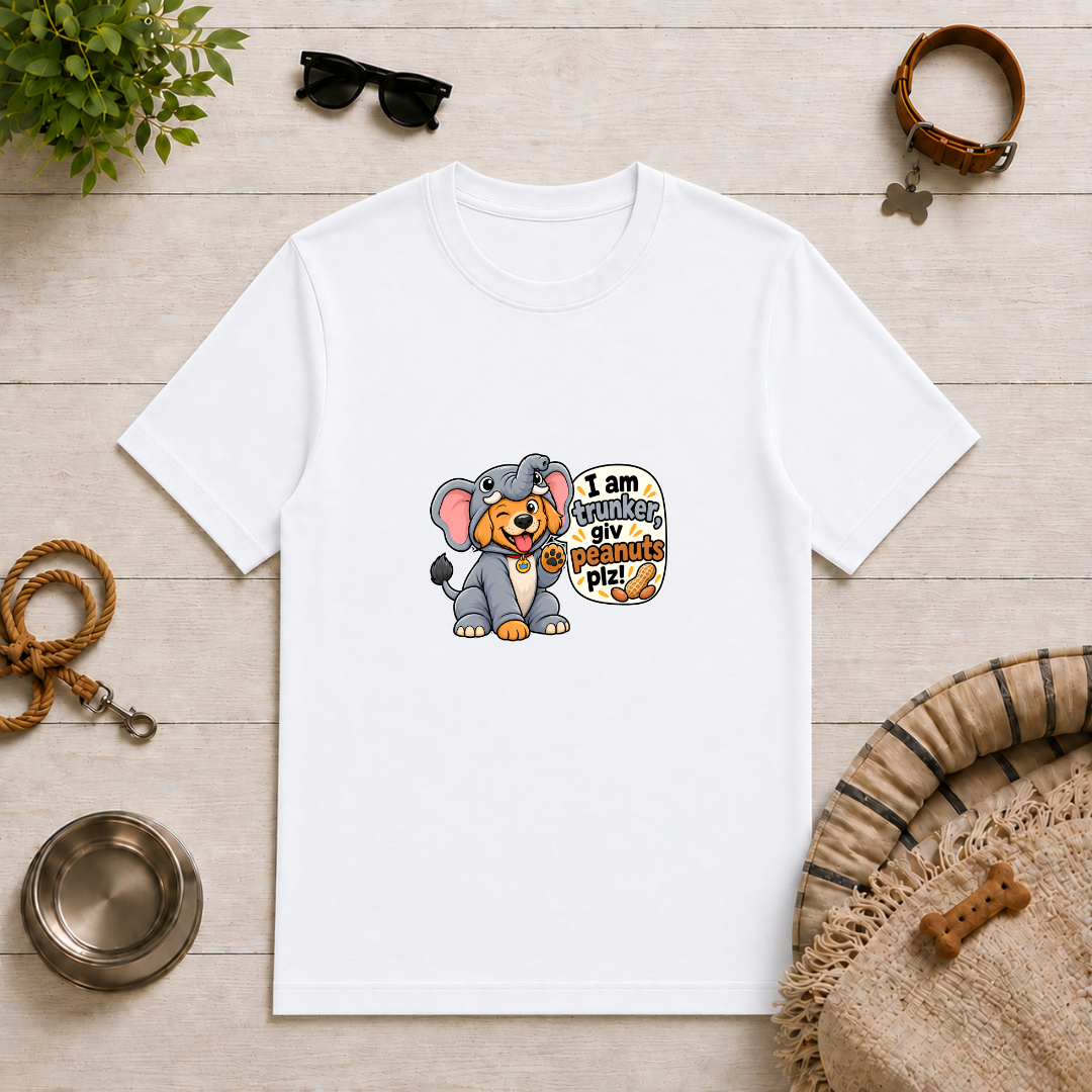 I Am Trunker, Giv Peanuts Plz! - Unisex T-Shirt