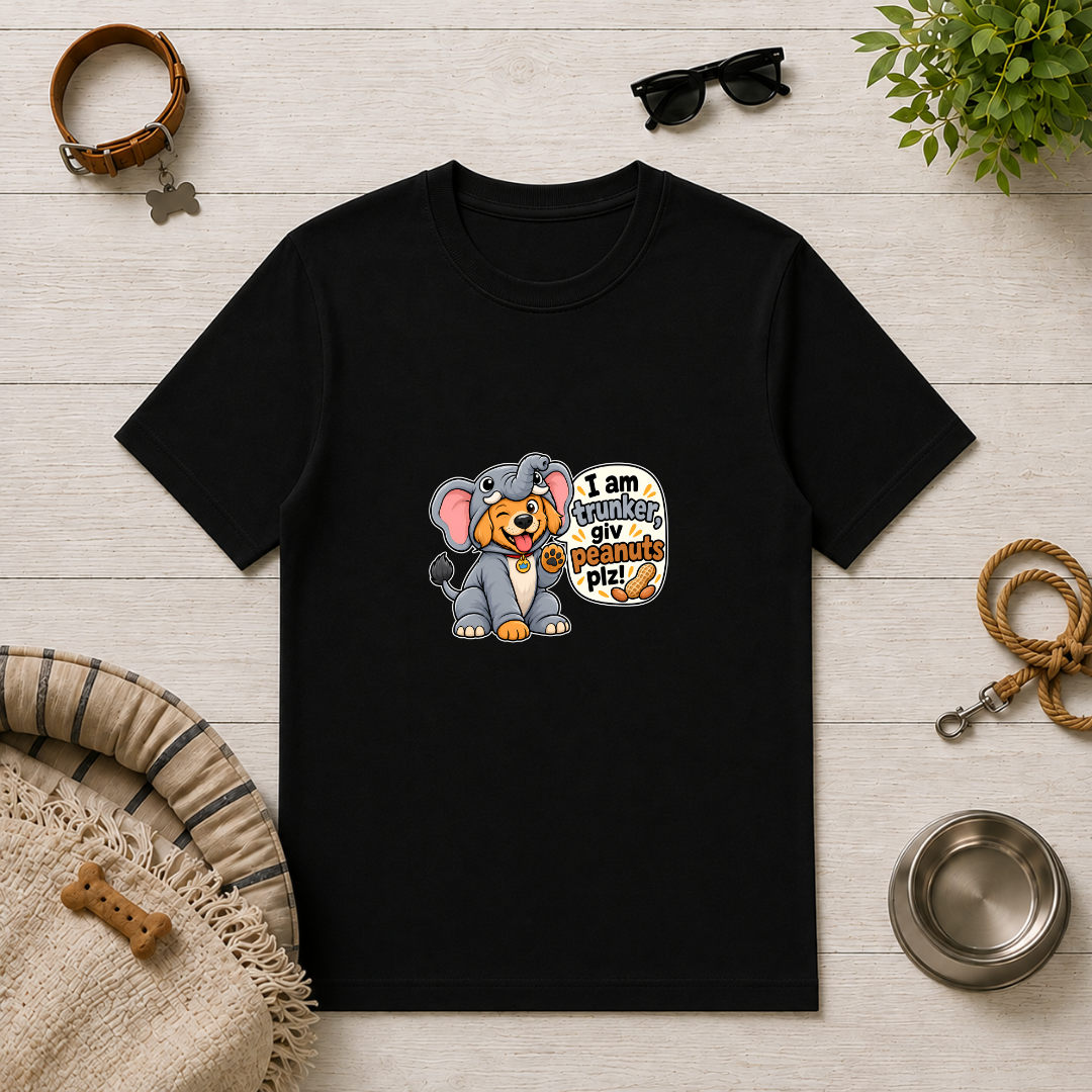 I Am Trunker, Giv Peanuts Plz! - Unisex T-Shirt